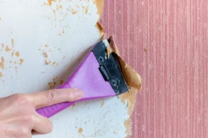 Stripping & Removing Wallpaper