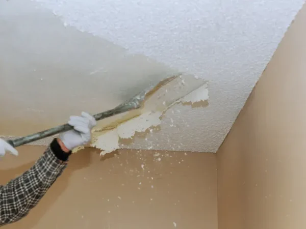 Textured Ceiling Removal Or Dotted Ceiling Removal